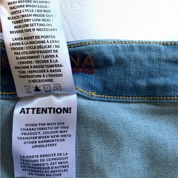 Santana Jeans Women’s Light Blue Plus Size 20 - Picture 4 of 8